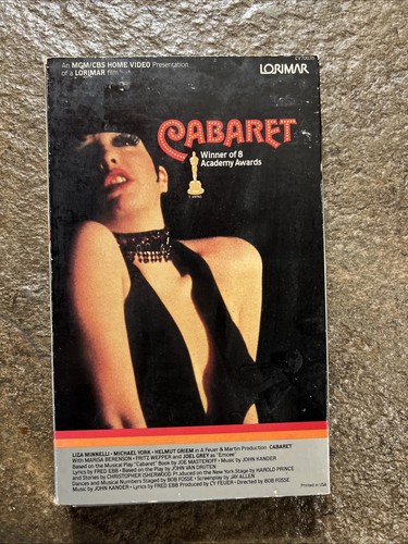 Cabaret lorimar big box vhs - (,