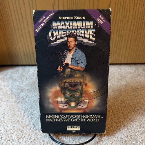 Maximum overdrive vhs - og,
