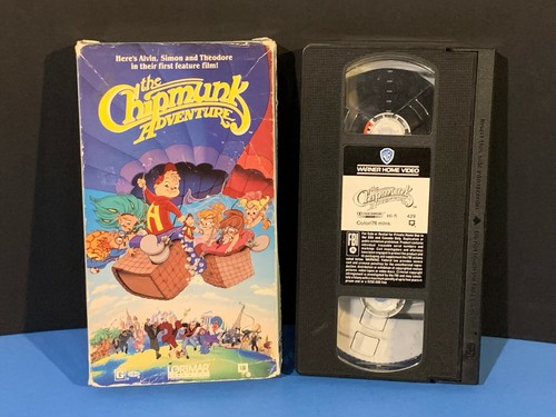 Vhs the chipmunk adventure - chipmunk,