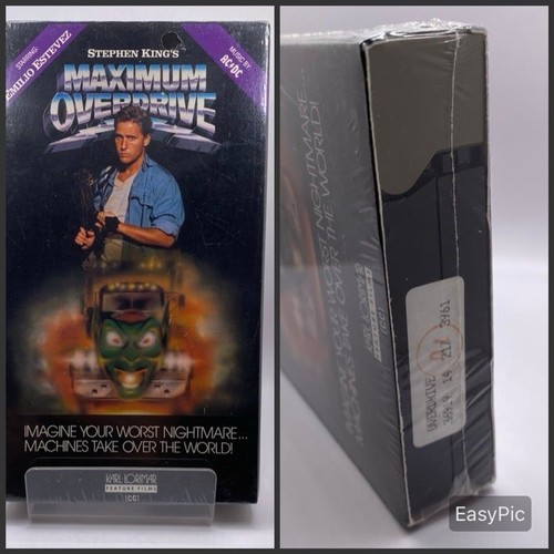Maximum overdrive lorimar vhs - overdrive,