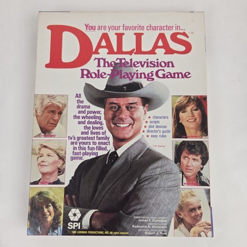 Vintage dallas televisione - la,