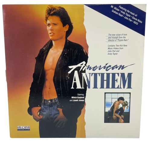 American anthem laserdisc 1986 - anthem,