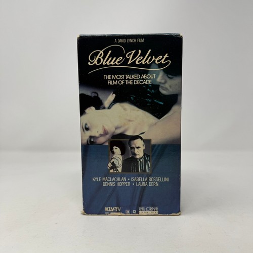 Blue velvet david - blue, (vhs,