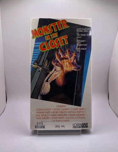 Monster the closet vhs - monster,