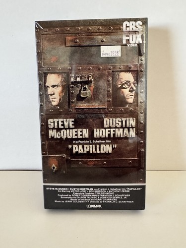 New sealed papillon vhs video - vhs,