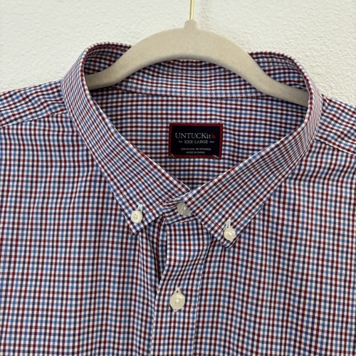 Camicia untuckit xxxl 3xl blu - untuckit,