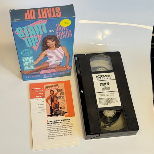Jane fonda start vhs 1987 - start,