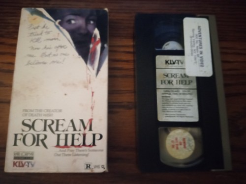 Scream for help vhs - help,
